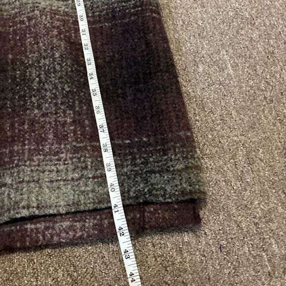 Kim Bernardin Paris Dress Medium Black Wool Blend A-Line Wide Knit - Picture 10 of 12